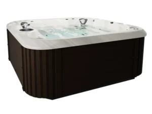 Coast Spas Apex Bench Classic hot tub, side view