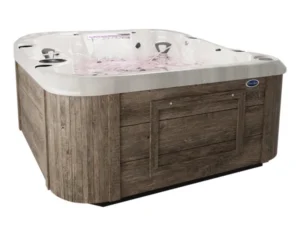 Coast Spas Apex Bench Curve Elite hot tub, side view