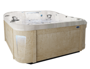 Coast Spas Apex Bench Luxury hot tub, side view
