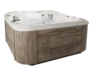Coast Spas Apex Lounge Curve Elite hot tub, side view