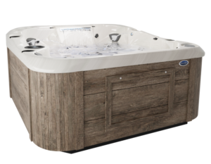 Coast Spas Apex Lounge Elite Curve hot tub, side view