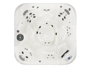 Coast Spas Element Bench Classic hot tub, top view