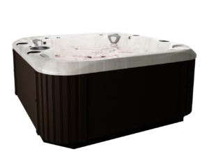 Coast Spas Element Lounge Classic hot tub, side view