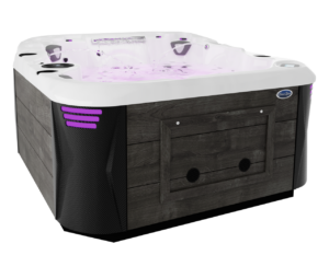 Coast Spas Element Lounge Luxury hot tub, side view