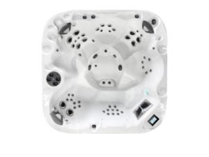 Coast Spas Elite Element Bench hot tub, top view