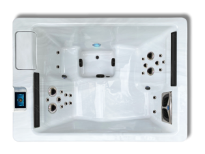 Coast Spas Luxury 2purfikt hot tub, top view