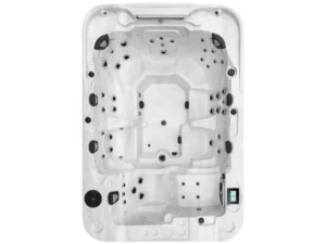Coast Spas Mirage Curve Elite hot tub, top view