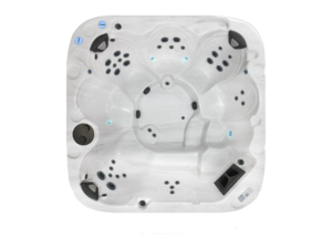 Coast Spas Oasis Apex Bench hot tub, top view