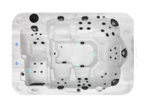 Coast Spas Oasis Mirage hot tub, top view