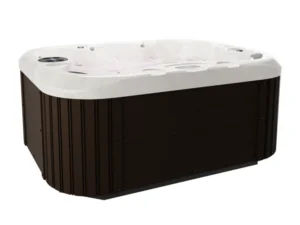 Coast Spas Omega Lounge Classic hot tub, side view