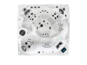 Coast Spas Opulence Element Bench Vlux hot tub, top view