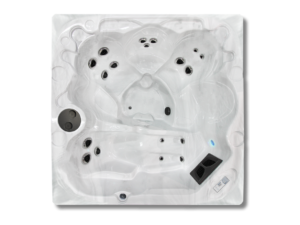 Coast Spas Patio Element Lounge Jetmax hot tub, top view