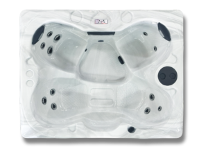Coast Spas Patio Omega Lounge hot tub, top view