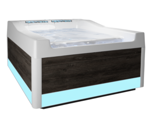 Coast Spas Purfikt hot tub, side view