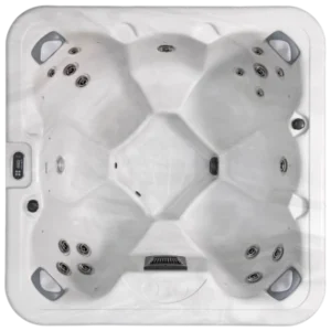 Coast Spas Silhouette Bench hot tub, top view