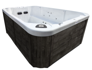 Coast Spas 13b Lifestyle swim spa, side view
