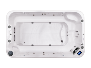 Coast Spas 13B Lifestyle swim spa, top view