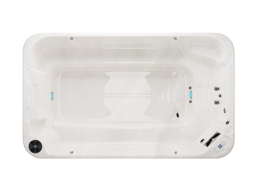 Coast Spas 13B Plunge swim spa, top view