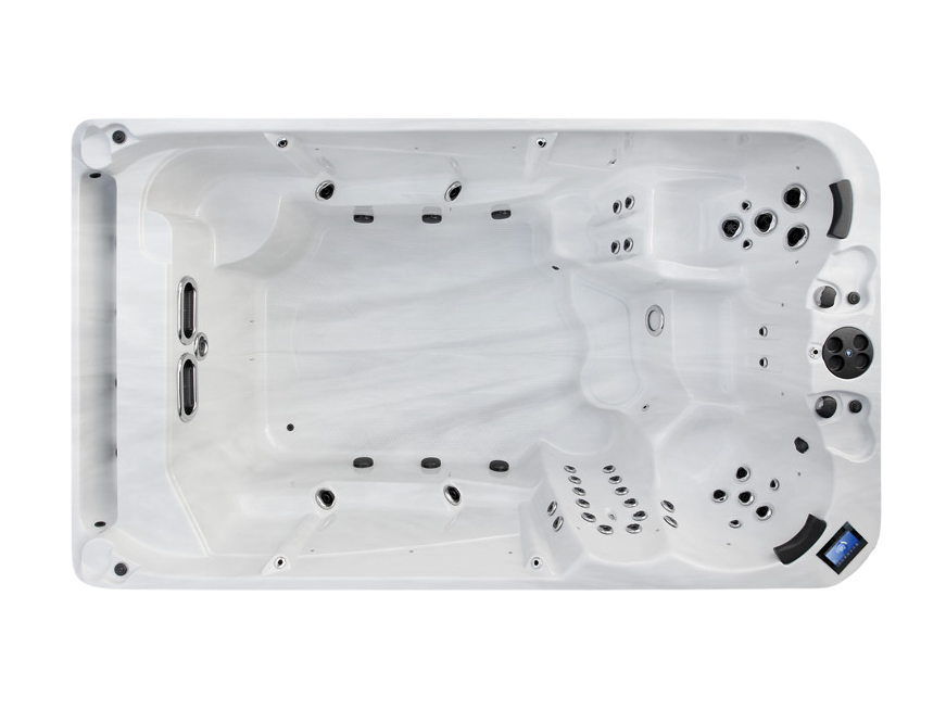 Coast Spas 14VE Sport swim spa, top view