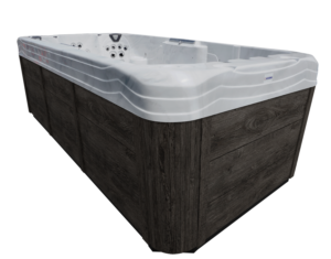 Coast Spas 16 Sport Pro swim spa, side view