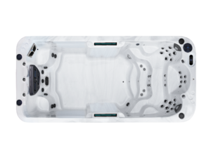Coast Spas 16 Sport Pro swim spa, top view