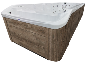 Coast Spas 17ve Sport swim spa, side view
