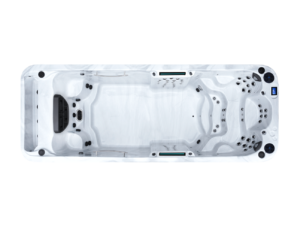 Coast Spas 21VE Sport swim spa, top view